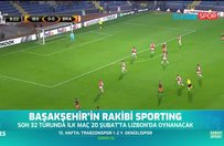 Başakşehir'in rakibi Sporting Lizbon