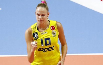 Fenerbahçe’de Arina Fedorovtseva: Türkiye’de insanların voleybola tutkusuna aşığım