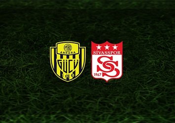 Ankaragücü - Sivasspor maçı saat kaçta ve hangi kanalda?