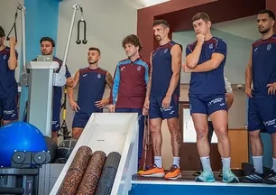 Trabzonspor’da kuvvet çalıştı