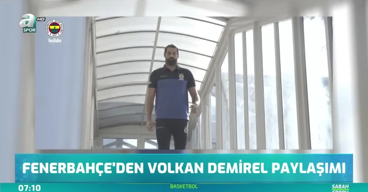Fenerbahçe'den Volkan Demirel paylaşımı