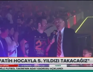 Abdurrahim Albayrak: "Fatih Terim'le 5. yıldızı takacağız"