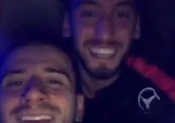 Milliler galibiyeti böyle kutladı!