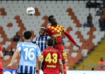 Adana'da kazanan Göztepe