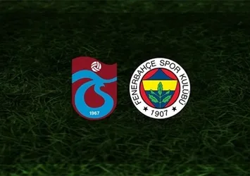 Trabzonspor-Fenerbahçe | CANLI