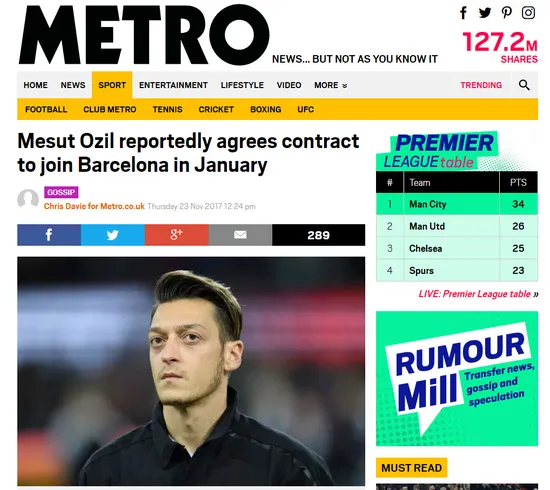 Mesut Özil, İspanyol deviyle anlaştı - 1