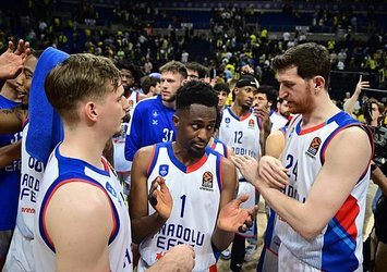 Anadolu Efes Kızılyıldız karşısında!