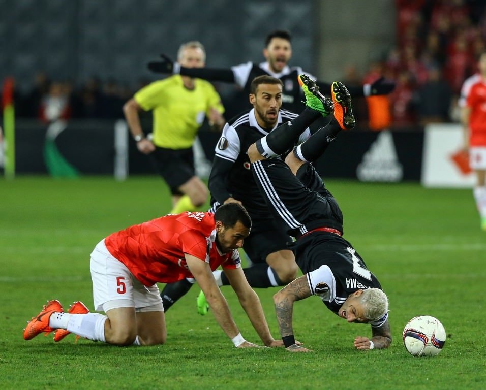 Hapoel Beer Sheva - Beşiktaş maçından kareler