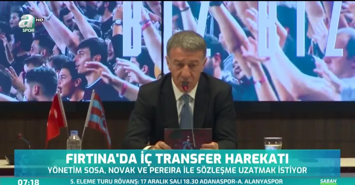 Fırtına'da iç transfer harekatı