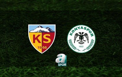 Bellona Kayserispor-TÜMOSAN Konyaspor | CANLI Trendyol Süper Lig