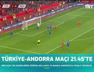 Millilerin konuğu Andorra