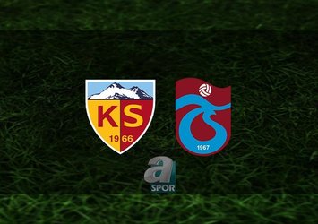 Kayserispor - Trabzonspor maçı saat kaçta?