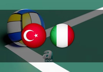 Türkiye - İtalya maçı canlı izle!