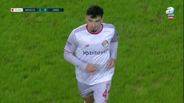 GOL | Antalyaspor 1-0 Amed Sportif