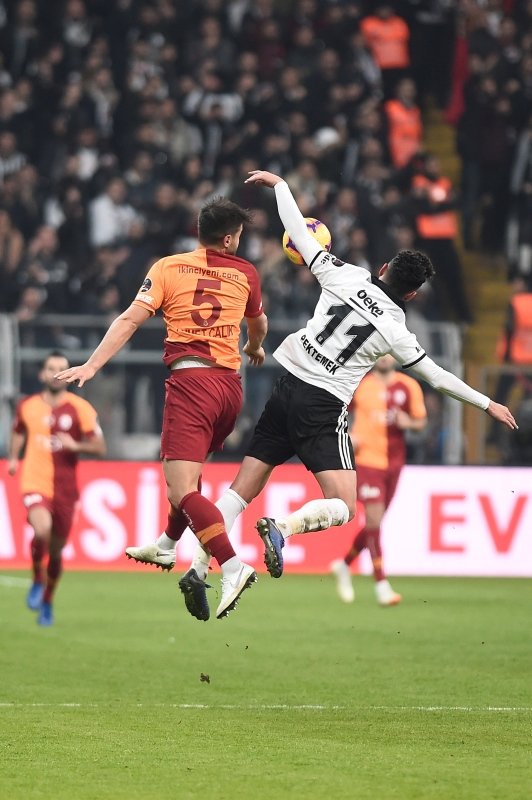 Beşiktaş - Galatasaray maçından kareler