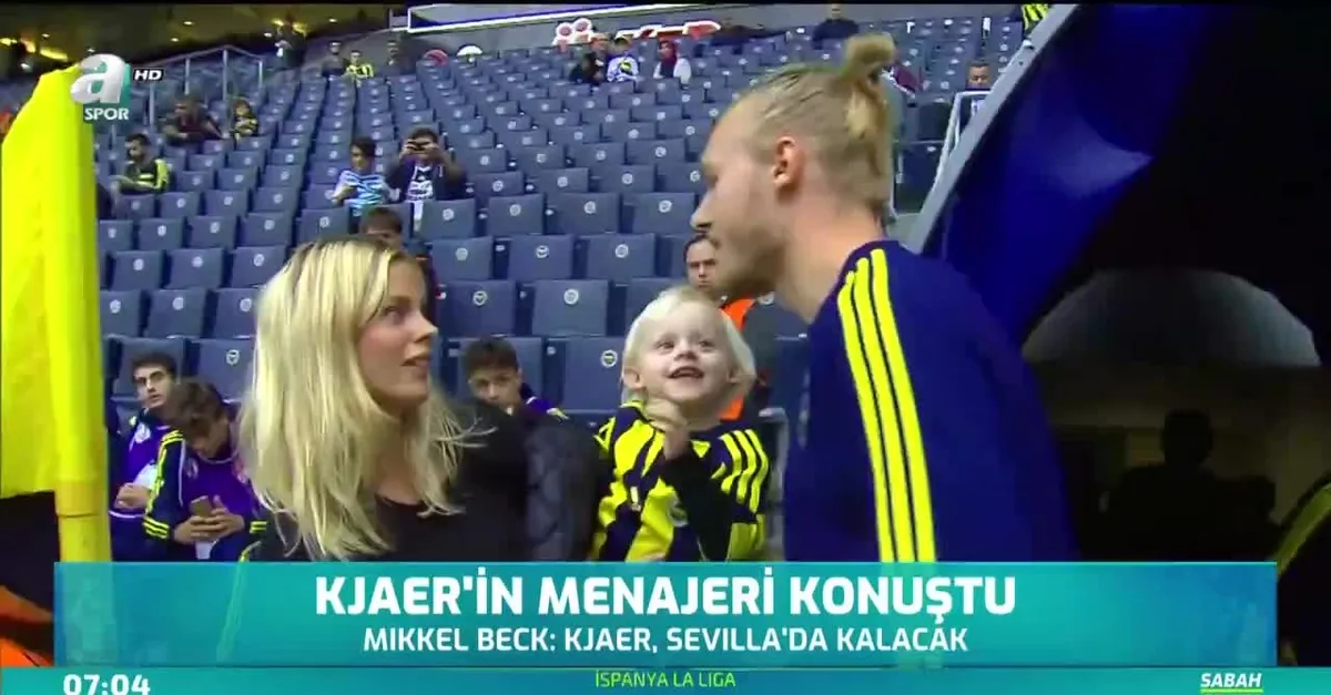 Kjaer'den Fenerbahçe'ye kötü haber