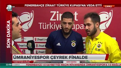 Fenerbahce Umraniyespor Ziraat Turkiye Kupasi