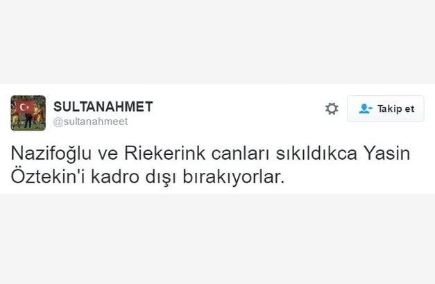Galatasaray taraftarından Ahmet Çalık tepkisi