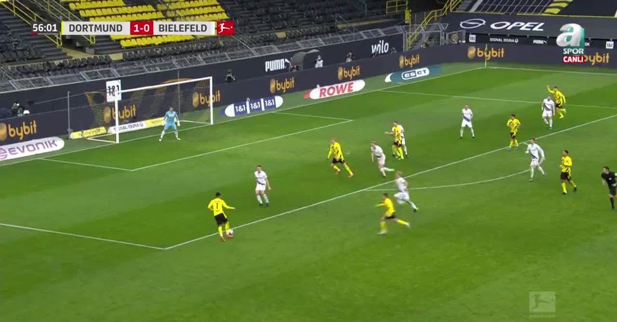 GOL | Dortmund 2 - 0 Bielefeld