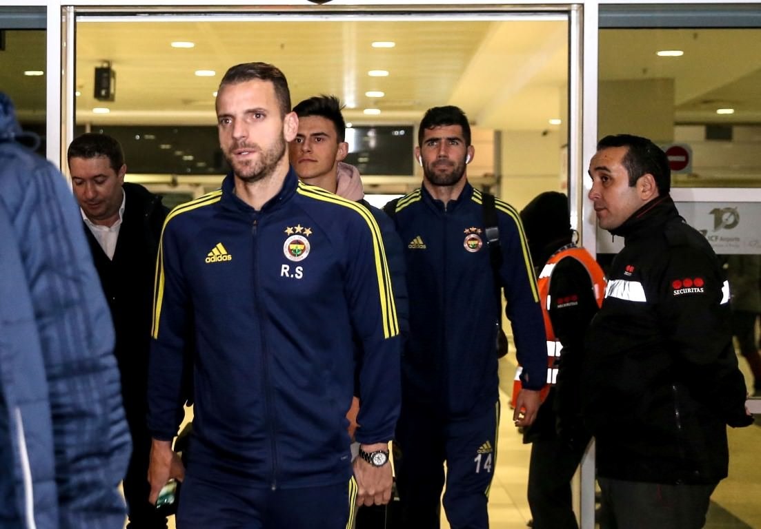 Fenerbahçe’ye coşkulu karşılama