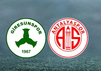 Giresunspor - Antalyaspor | CANLI