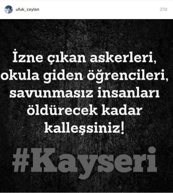 Kayseri’deki patlamaya spor dünyası böyle tepki gösterdi