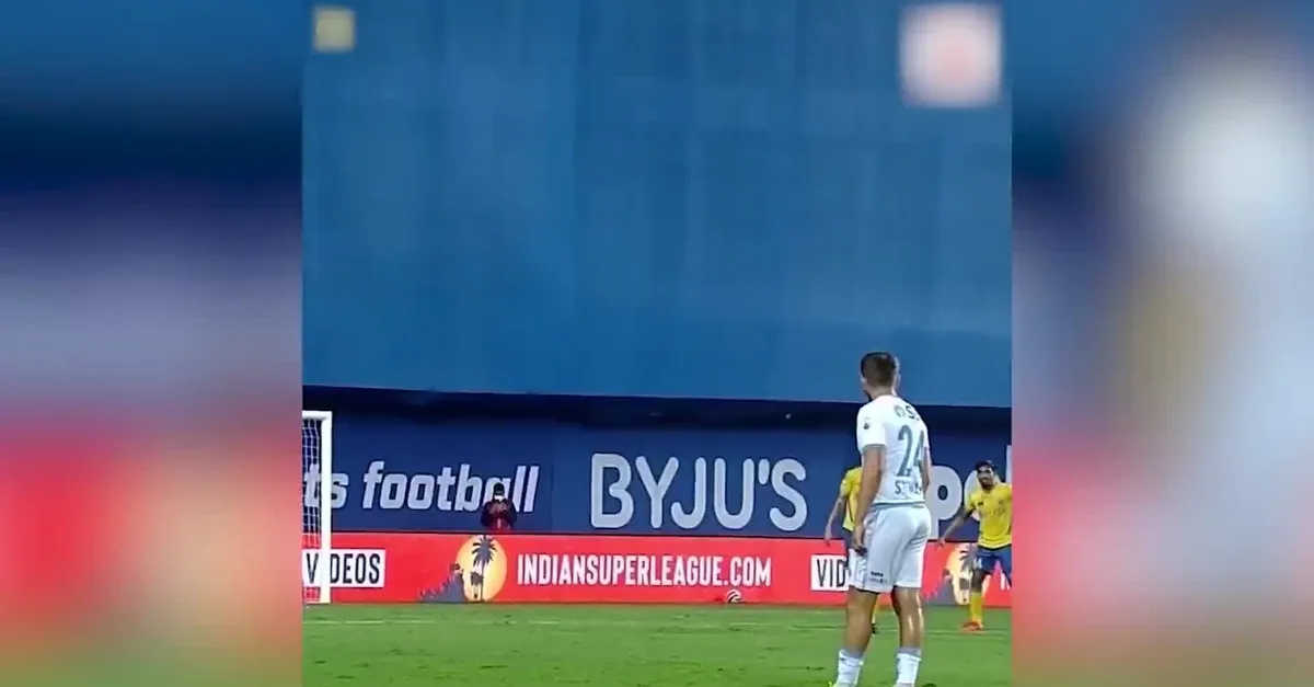 Hindistan Süper Ligi'nde olağanüstü gol!