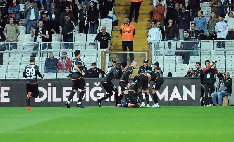 Beşiktaş - Alanyaspor maçından kareler