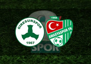 Giresunspor - Amasyaspor | CANLI