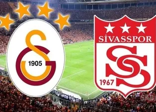 İşte Galatasaray-Sivasspor 11'leri