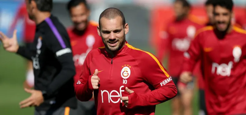 Galatasaray'da Sneijder sevinci