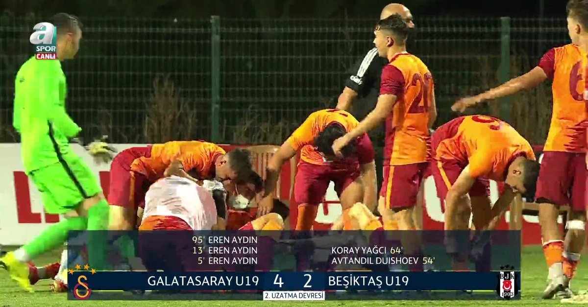 GOL | Galatasaray U19 4-2 Beşiktaş U19