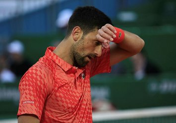 Djokovic'ten Monte Carlo Masters'a erken veda