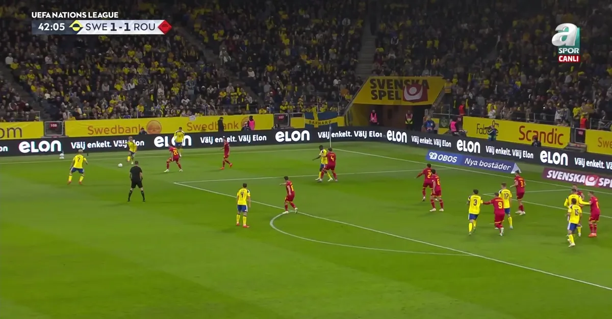 GOL | İsveç 2-1 Romanya