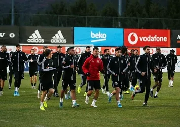 Şut çalışarak hazırlandılar