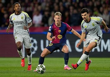 Barcelona-Benfica maçında iftar molası verildi