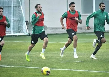 Konyaspor'da Beşiktaş maçı hazırlıkları