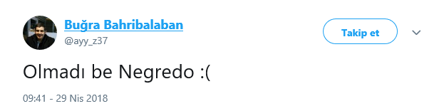 Negredo kaçırdı! Sosyal medya yıkıldı