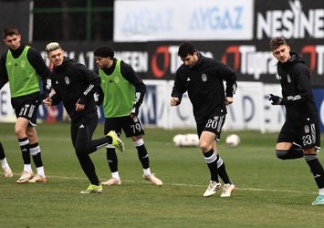 Beşiktaş Gaziantep FK maçına hazır!