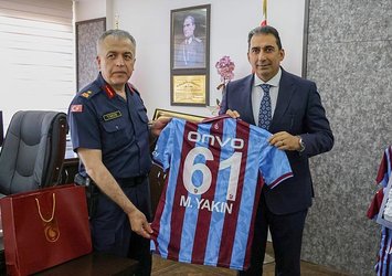 Trabzonspor'dan Jandama'ya anlamlı ziyaret