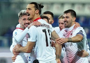 Zlatan attı Milan kazandı