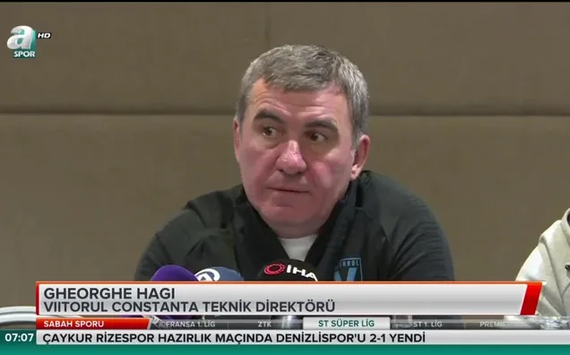 Hagi Galatasaray'a güveniyor