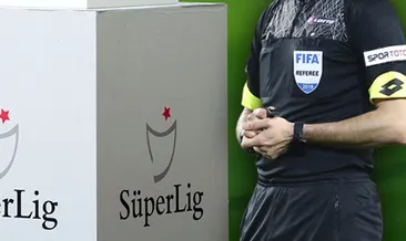 Süper Lig'de 23. hafta hakemleri belli oldu!