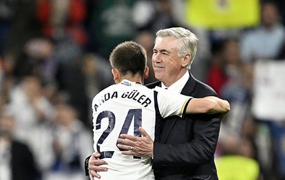 Real Madrid Teknik Direktörü Carlo Ancelotti’den Arda Güler’e: Futbol topu ona aşık!