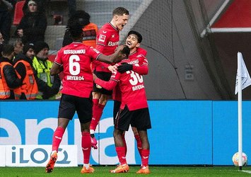 Leverkusen 3 puan hasretine son verdi!