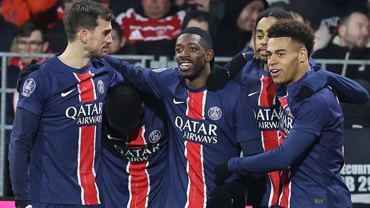 Brest 2-5 PSG | MAÇ SONUCU - ÖZET