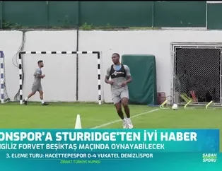 Trabzonspor'a Sturridge'den iyi haber