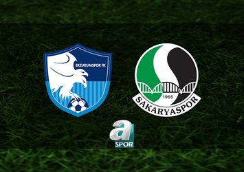 Erzurumspor-Sakaryaspor maçı bilgileri!