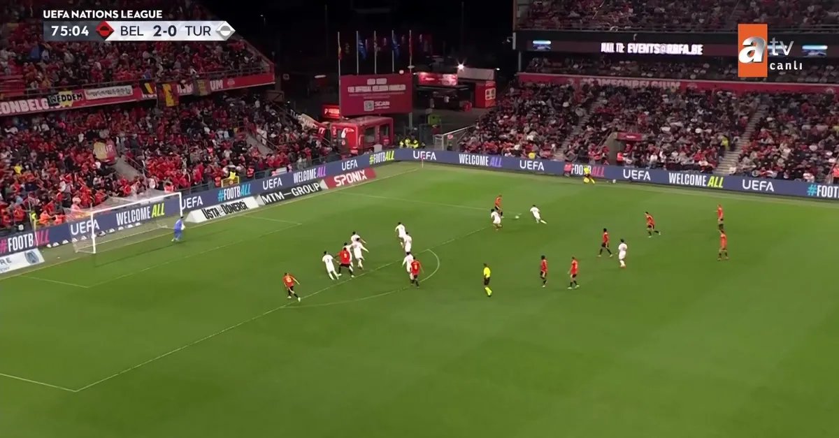 GOL | Belçika 3-0 Türkiye