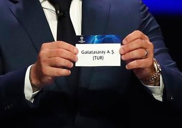Galatasaray UEFA Şampiyonlar Ligi kura çekimi ne zaman?